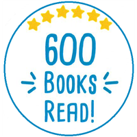 We Read 600 Books! Badge