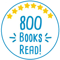We Read 800 Books! Badge