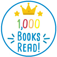 We Read 1,000 Books! Badge
